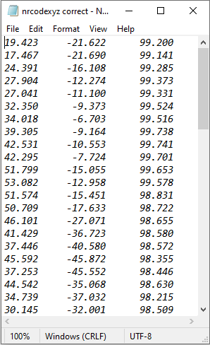 How to import an XYZ file – Support site