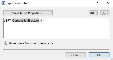 Showing name abbreviations in a Composite Label – Support site