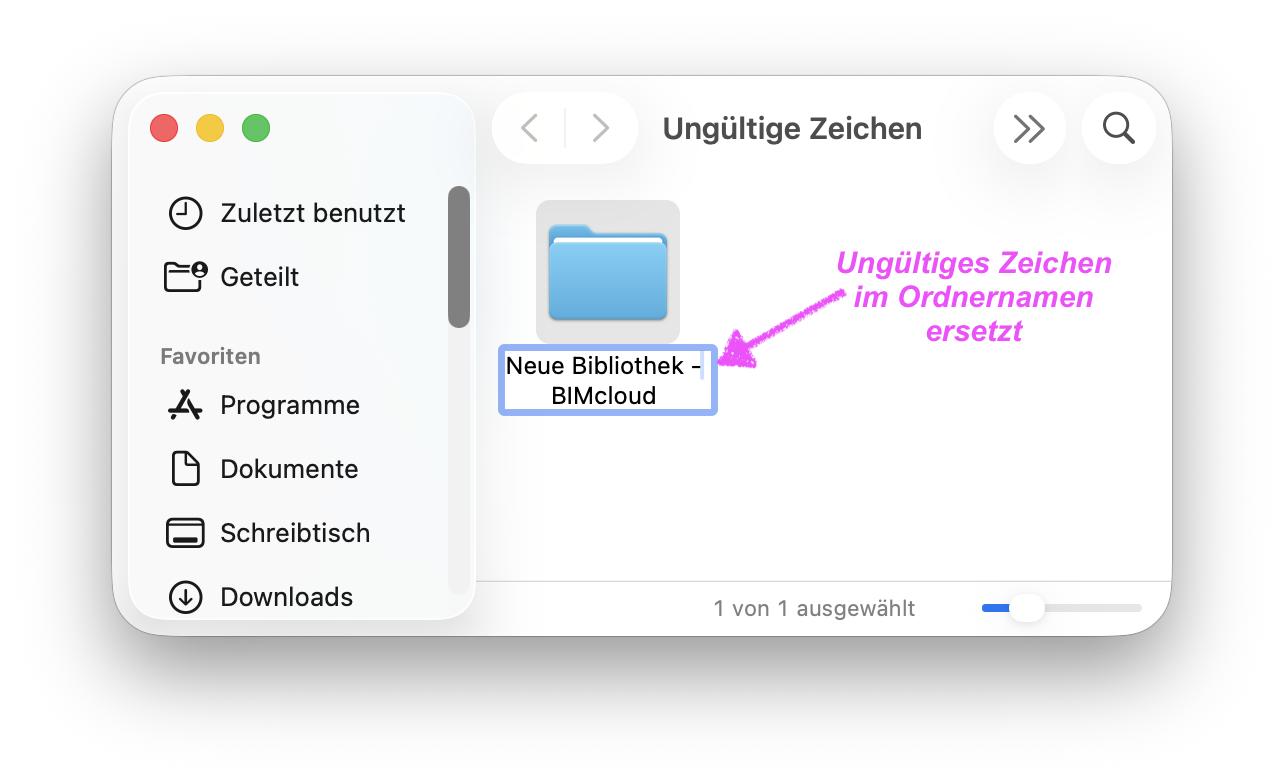 Das ungültige Zeichen | wurde mit - ersetzt.