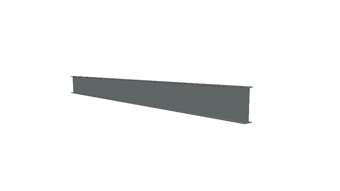 GIF-Bild: Vorgehensweise für das Versetzen von Kanten bei einem Träger in 3D mit dem Befehl "Kante(n) versetzen" aus der Pet-Palette.