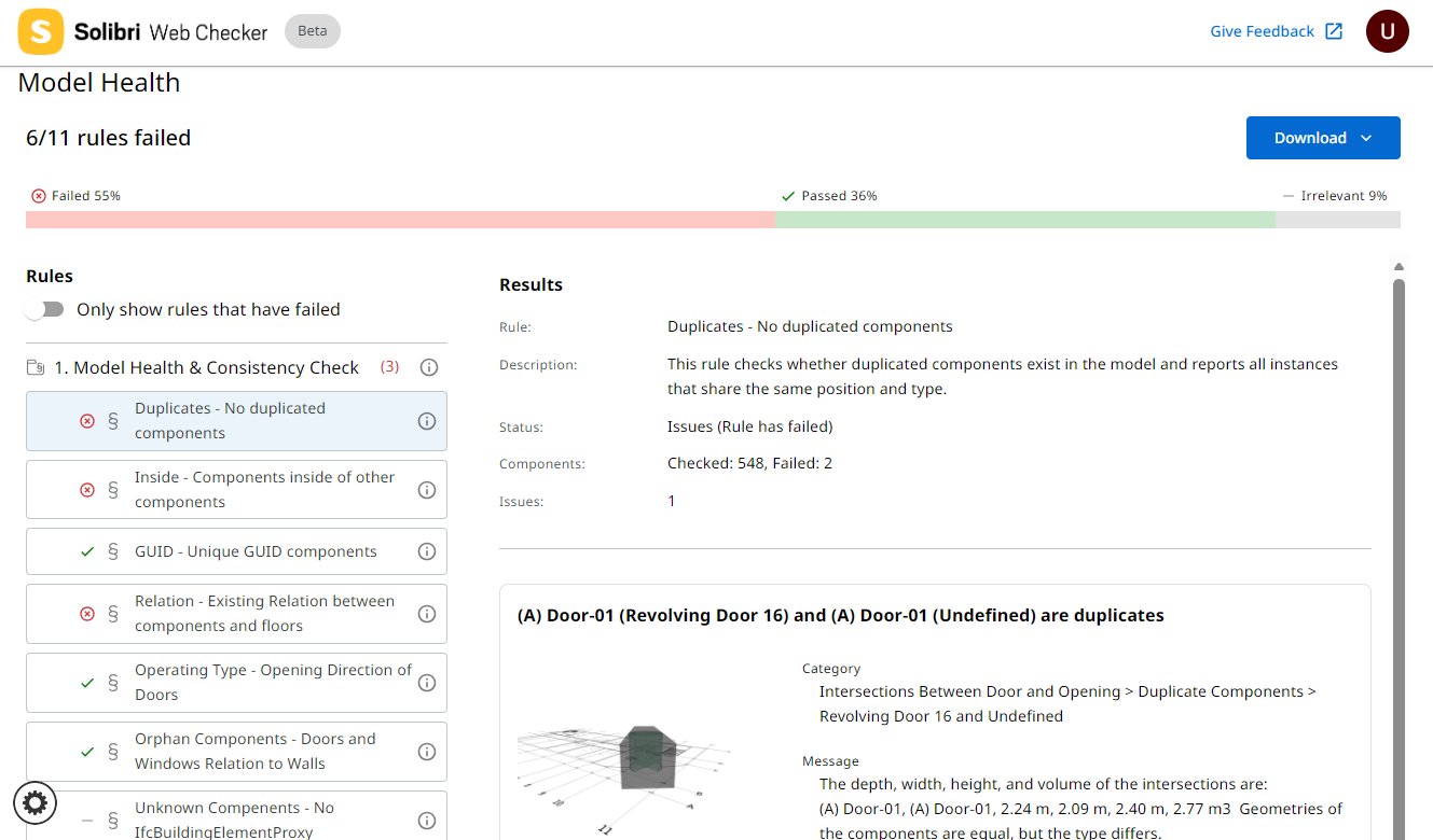 Solibri - Web Checker